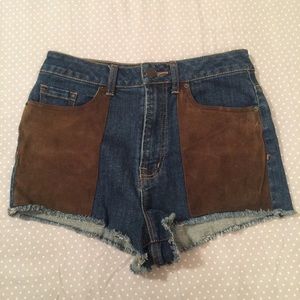 High Rise Cheeky Shorts